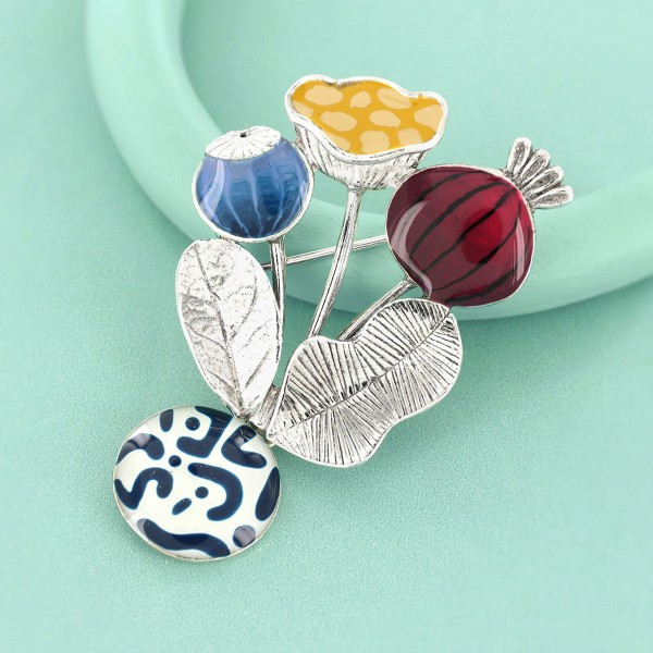 TARATATA bijoux Broche Opium.