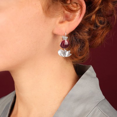 TARATATA bijoux Boucles d'oreilles Dormeuses Opium. TARATATA bijoux Boucles d'oreilles Dormeuses Opium.