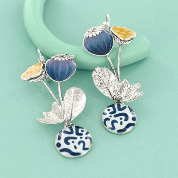 TARATATA bijoux Boucles d'oreilles Dormeuses Opium.