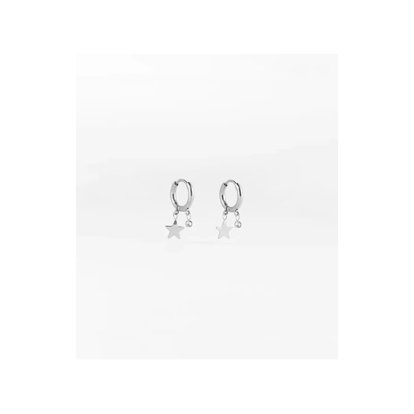 ZAG Bijoux Créoles Lucky Star.