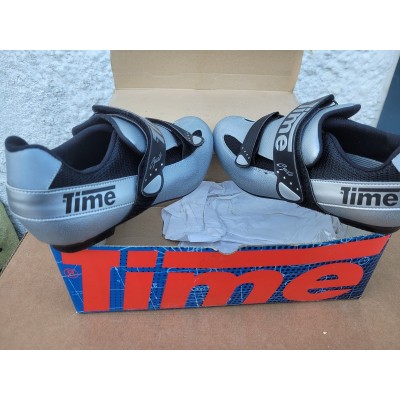 CHAUSSURES VELO DE COURSE TIME CICLO ARGENTO