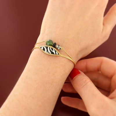 TARATATA bijoux Bracelet Zebra. TARATATA bijoux Bracelet Zebra.