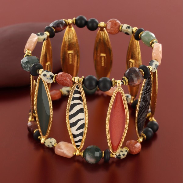 TARATATA bijoux Bracelet Zebra.