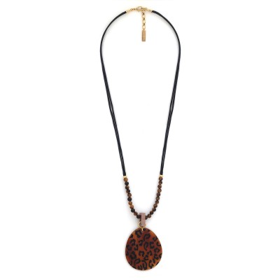 NATURE bijoux Collier Sautoir Jaguar.