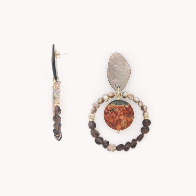 NATURE bijoux Boucles d'oreilles Poussoirs L’Ile Rousse. NATURE bijoux Boucles d'oreilles Poussoirs L’Ile Rousse.