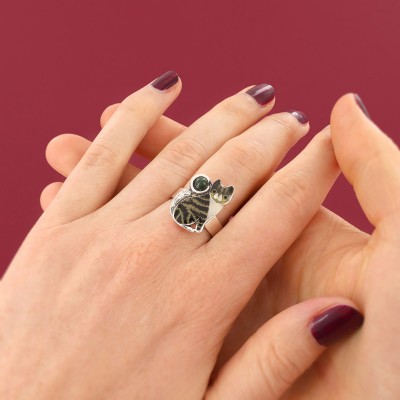 TARATATA bijoux Bague Tabby.