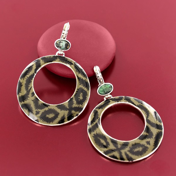 TARATATA bijoux Boucles d’oreilles Dormeuses Tabby.