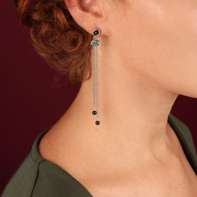 TARATATA bijoux Boucles d'oreilles Puces Tabby. TARATATA bijoux Boucles d'oreilles Puces Tabby.
