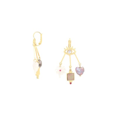 FRANCK HERVAL Boucles d’oreilles Dormeuses Angélique. FRANCK HERVAL Boucles d’oreilles Dormeuses Angélique.