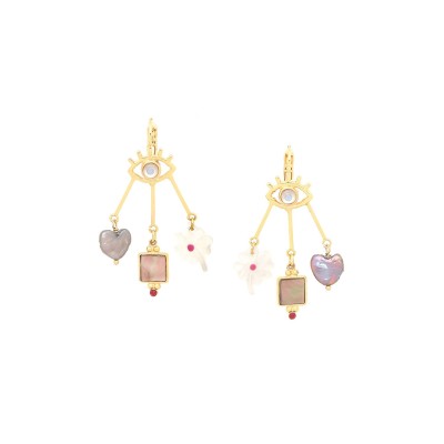 FRANCK HERVAL Boucles d’oreilles Dormeuses Angélique. FRANCK HERVAL Boucles d’oreilles Dormeuses Angélique.