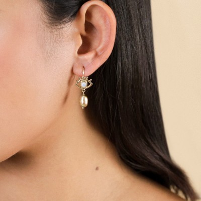 FRANCK HERVAL Boucles d’oreilles Dormeuses Angélique. FRANCK HERVAL Boucles d’oreilles Dormeuses Angélique.