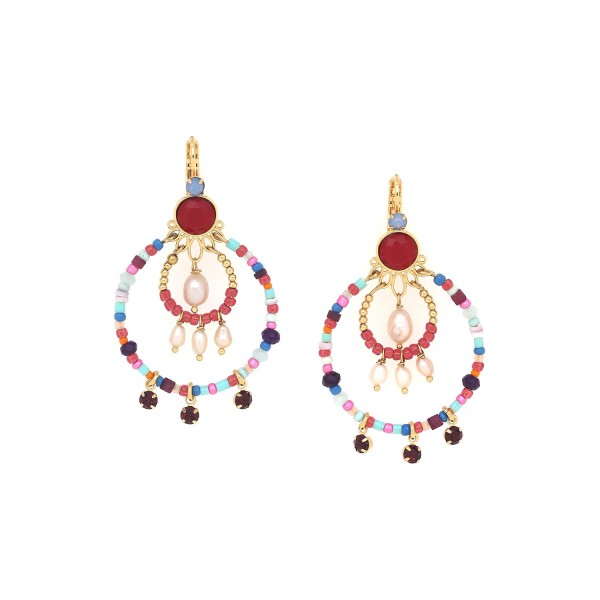 FRANCK HERVAL Boucles d’oreilles Dormeuses Joy.