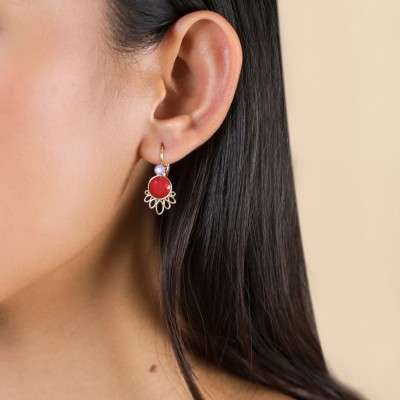FRANCK HERVAL Boucles d’oreilles Dormeuses Joy. FRANCK HERVAL Boucles d’oreilles Dormeuses Joy.