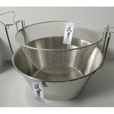 Bassine à Frites Inox Induction 30 cm
