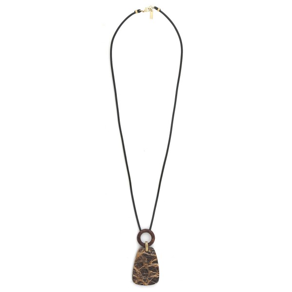 NATURE bijoux Collier Sautoir Komodo.