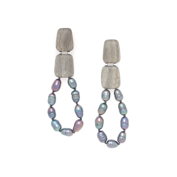 NATURE bijoux Boucles d'oreilles Poussoirs Pebble Beach.