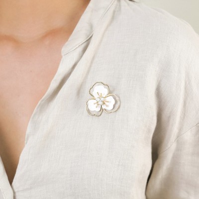 FRANCK HERVAL Broche Lisette. FRANCK HERVAL Broche Lisette.