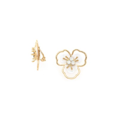 FRANCK HERVAL Boucles d’oreilles Clips Lisette. FRANCK HERVAL Boucles d’oreilles Clips Lisette.