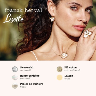 FRANCK HERVAL Boucles d’oreilles Lisette. FRANCK HERVAL Boucles d’oreilles Lisette.