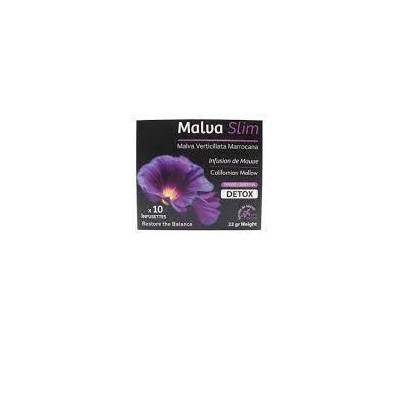 Malva Slim infusion détox 10 sachets Malva Slim infusion détox 10 sachets