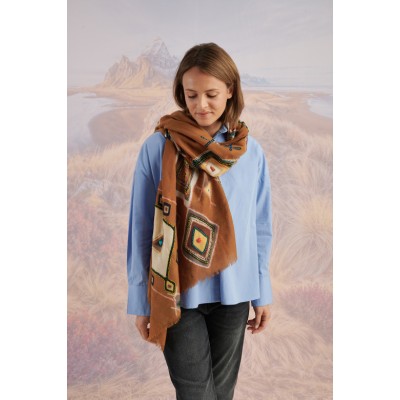 STORIATIPIC Echarpe Aspen Camel. STORIATIPIC Echarpe Aspen Camel.