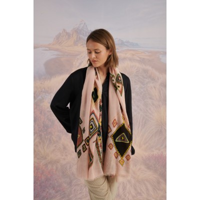 STORIATIPIC Echarpe Aspen Rose. STORIATIPIC Echarpe Aspen Rose.