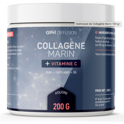 Collagène marin en poudre + Vitamine C