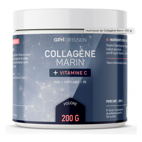 Collagène marin en poudre + Vitamine C