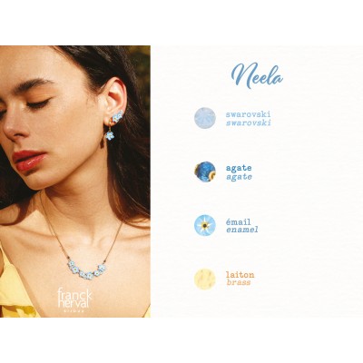 FRANCK HERVAL Boucles d’oreilles Neela. FRANCK HERVAL Boucles d’oreilles Neela.