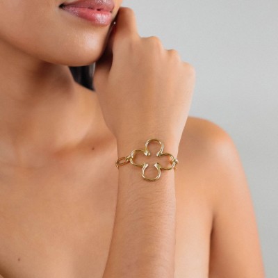 ORI TAO Bijoux Bracelet Clover.