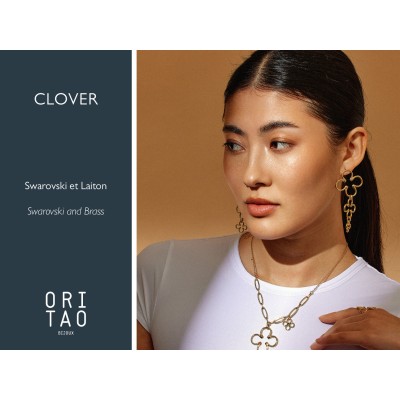 ORI TAO Bijoux Bague Clover.