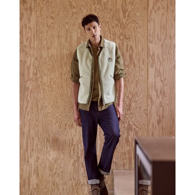 FAGUO - Veste sans manches polaire Teillay - Ecru FAGUO - Veste sans manches polaire Teillay - Ecru