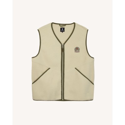 FAGUO - Veste sans manches polaire Teillay - Ecru FAGUO - Veste sans manches polaire Teillay - Ecru