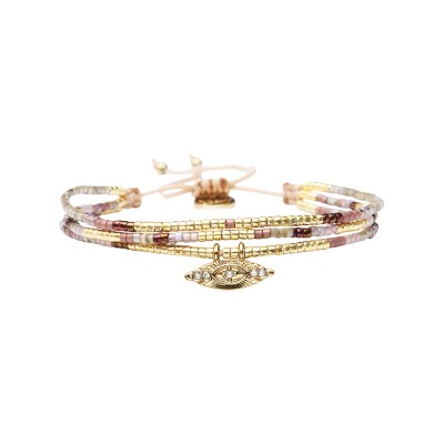 BELLE MAIS PAS QUE Bracelet Chocolate Cookie.