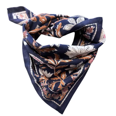 SO FAMILY Foulard Delhi Minuit Small. SO FAMILY Foulard Delhi Minuit Small.