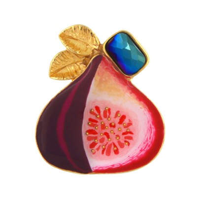 TARATATA bijoux Broche Grenat. TARATATA bijoux Broche Grenat.