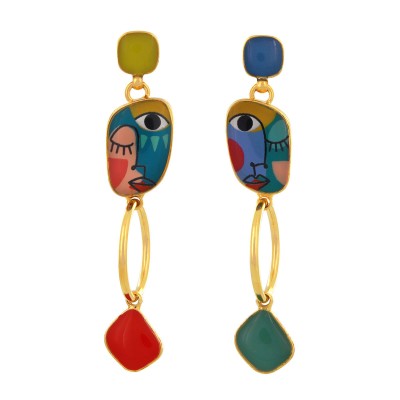 TARATATA bijoux Boucles d'oreilles Abstract. TARATATA bijoux Boucles d'oreilles Abstract.