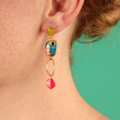 TARATATA bijoux Boucles d'oreilles Abstract. TARATATA bijoux Boucles d'oreilles Abstract.