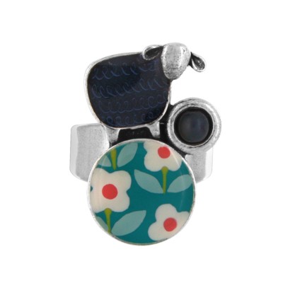 TARATATA bijoux Bague Tweed.