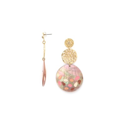 FRANCK HERVAL Boucles d’oreilles Fauve.
