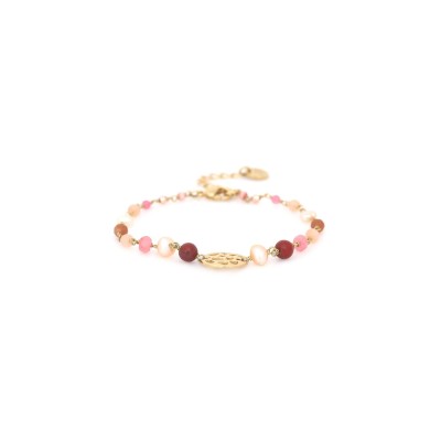 FRANCK HERVAL Bracelet Fauve.