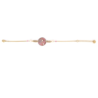 FRANCK HERVAL Bracelet Fauve.
