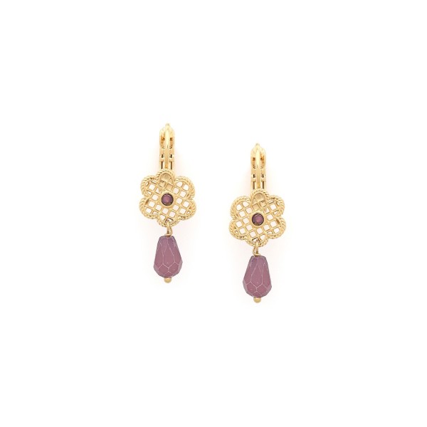 FRANCK HERVAL Dormeuses Dew Mauve.