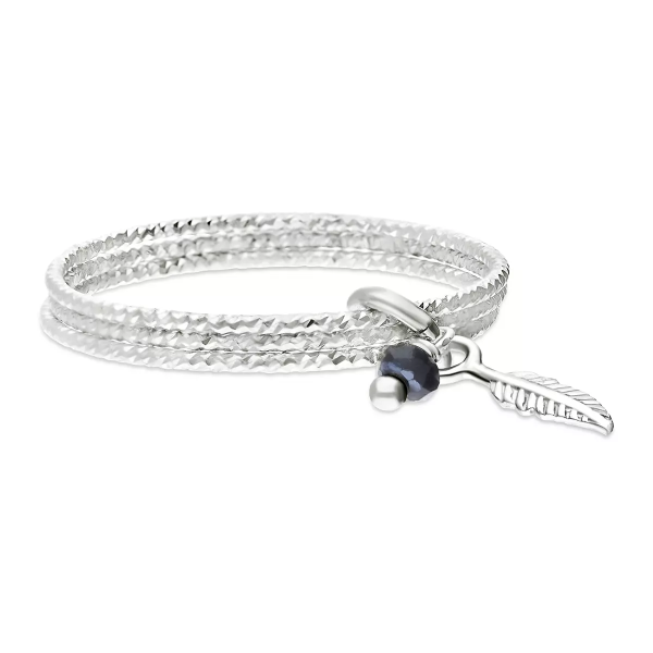 DORIANE Bijoux Bague Plume.