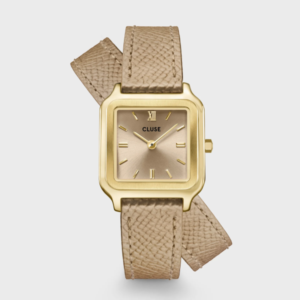 Cluse Montre Femme Gracieuse Petite Double tours.