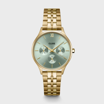 Cluse Montre Femme Minuit multifonctions.