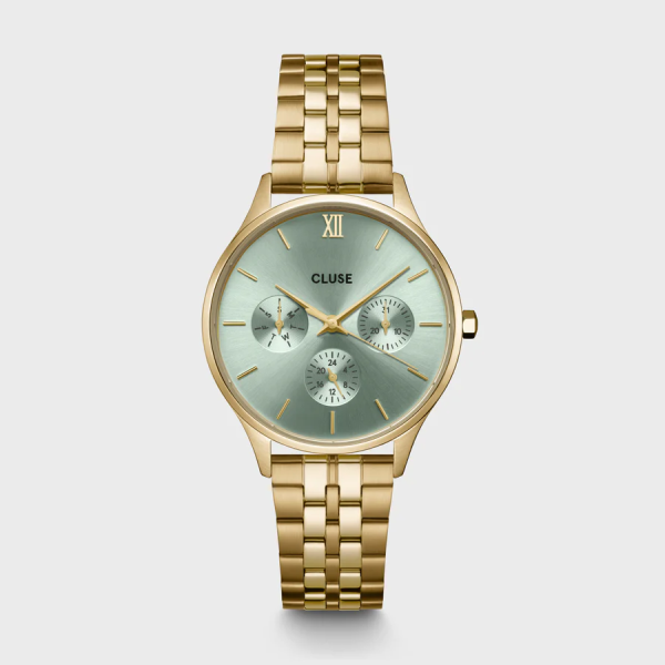 Cluse Montre Femme Minuit multifonctions.