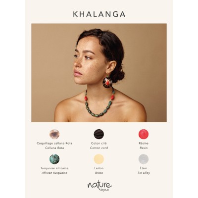 NATURE bijoux Collier Khalanga.