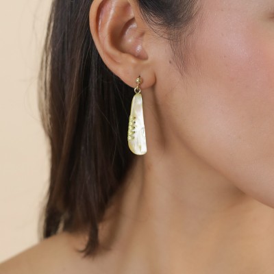 NATURE bijoux Boucles d'oreilles Calliope.