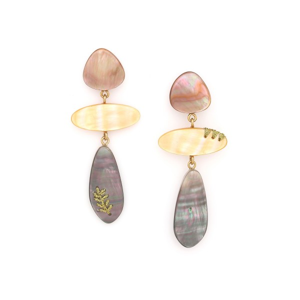 NATURE bijoux Boucles d'oreilles Calliope.
